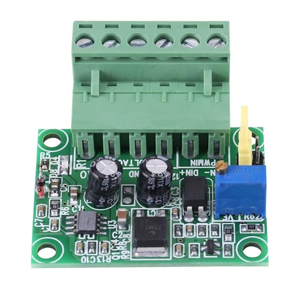 Kuuleyn Frequency to Voltage Converter Module 1-3KHZ PWM Signal to Voltage Converter Digital Analog Board for Fast and Accurate Signal Conversion - View 8 of 11