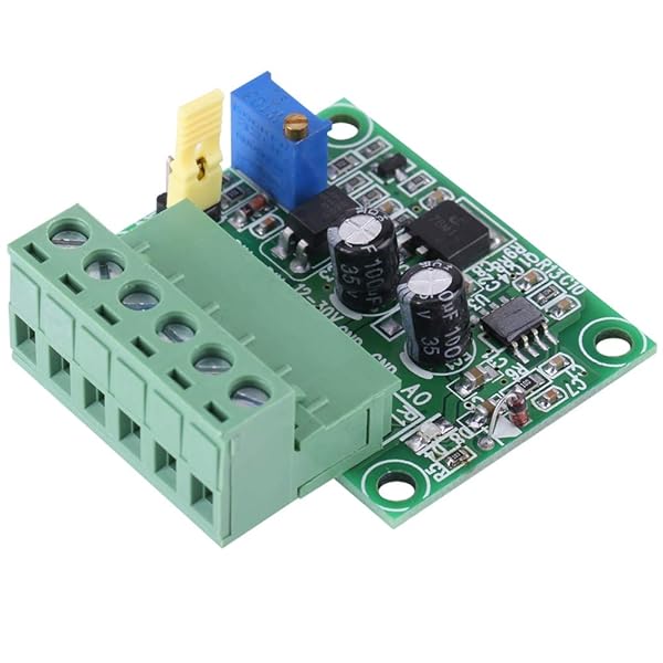 Kuuleyn Frequency to Voltage Converter Module 1-3KHZ PWM Signal to Voltage Converter Digital Analog Board for Fast and Accurate Signal Conversion - View 9 of 11