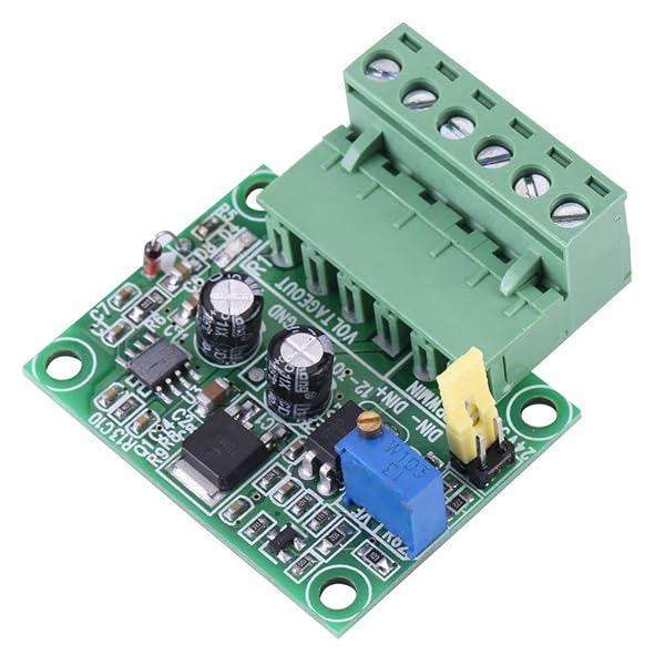 Kuuleyn Frequency to Voltage Converter Module 1-3KHZ PWM Signal to Voltage Converter Digital Analog Board for Fast and Accurate Signal Conversion - View 10 of 11
