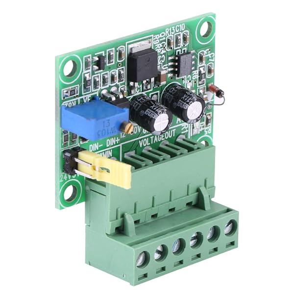 Kuuleyn Frequency to Voltage Converter Module 1-3KHZ PWM Signal to Voltage Converter Digital Analog Board for Fast and Accurate Signal Conversion - View 11 of 11