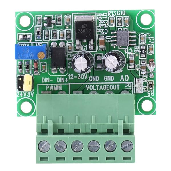 Frequency to Voltage Converter Module 1-3KHZ PWM Signal to Voltage Converter Digital Analog Board for Fast and Accurate Signal Conversion