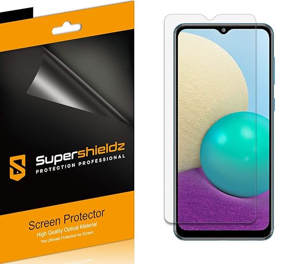 Supershieldz Supershieldz 6 Pack Screen Protector for Samsung Galaxy A02 High Definition Clear Shield PET - View 2 of 3