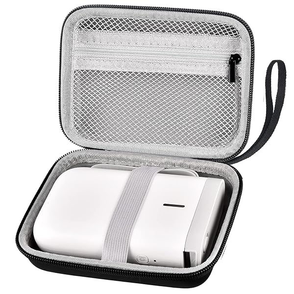 ALKOO ALKOO Case for NIIMBOT D11 Label Maker and Phomemo D30 Storage Bag for Canon Ivy HP Sprocket Mini Printer Accessories Holder Box - View 2 of 8