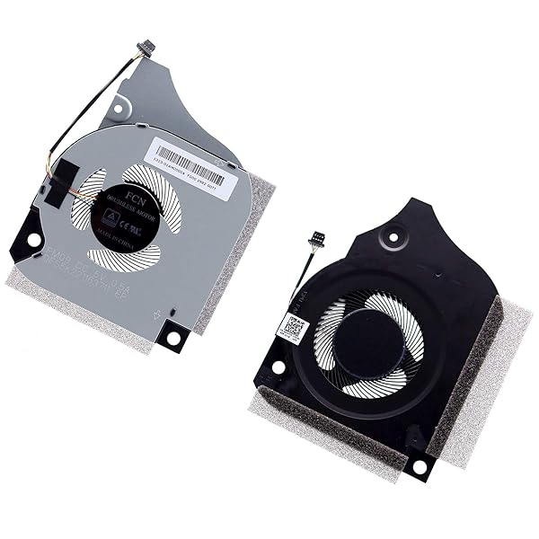 Deal4GO Deal4GO DC 5V 0.5A CPU Cooling Fan and GPU Fan Cooler Set for Dell Inspiron G5 15 5590 P82F Gaming Laptop