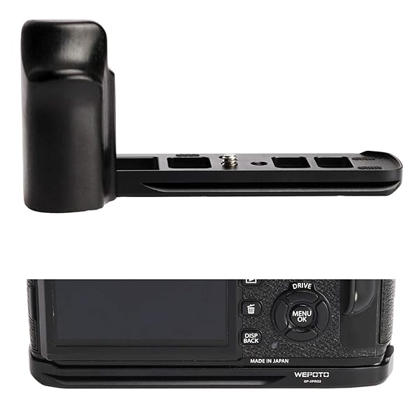WEPOTO WEPOTO XPRO2-2B Hand Grip Quick Release Plate L Bracket for Fujifilm X-PRO2 Camera Aluminium Ebony - View 7 of 8