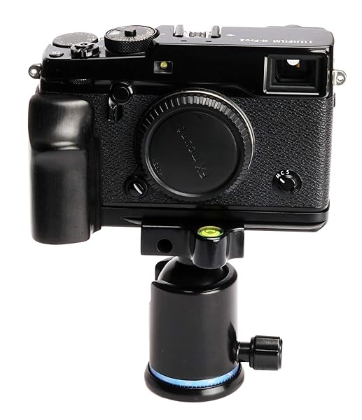 WEPOTO WEPOTO XPRO2-2B Hand Grip Quick Release Plate L Bracket for Fujifilm X-PRO2 Camera Aluminium Ebony - View 8 of 8