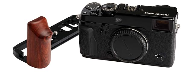 WEPOTO WEPOTO XPRO2-2R Hand Grip Quick Release Plate L Bracket for Fujifilm X-PRO2 Camera Aluminium Padauk - View 4 of 8