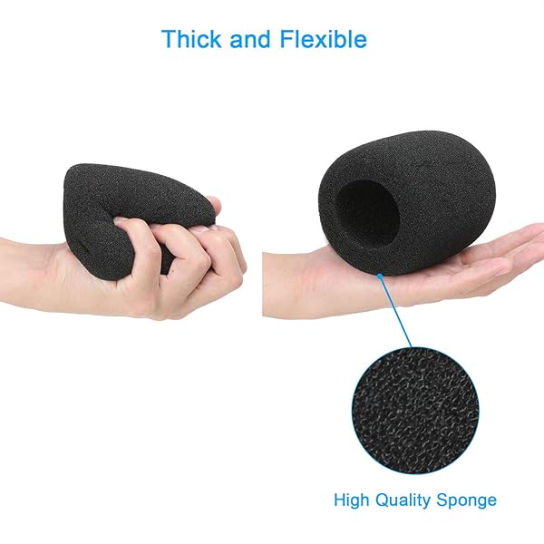 SUNMON Wave 3 Pop Filter Professional Mic Windscreen Foam Cover for Elgato Wave USB Condenser Microphone Reduces Pops and Hisses by SUNMON - View 5 of 7