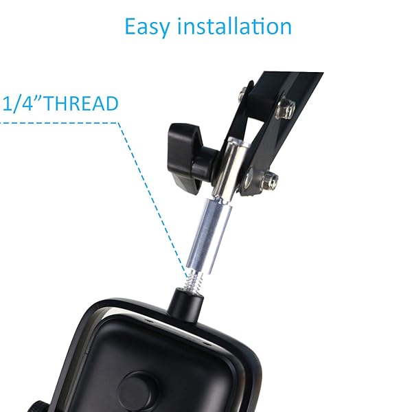 SUNMON Wave 1 Microphone Stand Professional Mic Boom Arm Compatible with Elgato Wave 1 USB Condenser Microphone by SUNMON - View 6 of 8