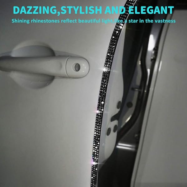 eing Door Edge Anti-Scratch Sticker Bumper Protection Tape Rubber Strip Car Door Guard 4Pack Black 90cm for Ultimate Vehicle Protection - View 5 of 7