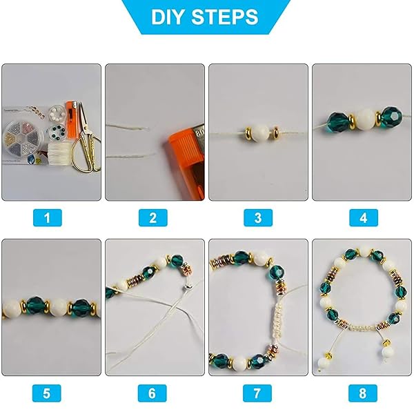 PH PandaHall PH PandaHall 304 Stainless Steel Slider Beads 30pcs Adjustable Metal Loose Beads for Bracelet Necklace Jewelry Making 7mm 8mm 10mm - View 9 of 10