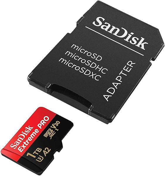 Everything But Stromboli SanDisk 1TB Extreme Pro MicroSD Card with Adapter for GoPro Hero 9 8 Max 360 U3 V30 4K A2 Class 10 and Everything But Stromboli Reader - View 4 of 7