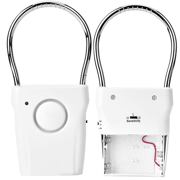 Hilitand Door Handle Alarm 120dB Antitheft Vibration Sensor for Home Security and Burglar Alert - View 2 of 10