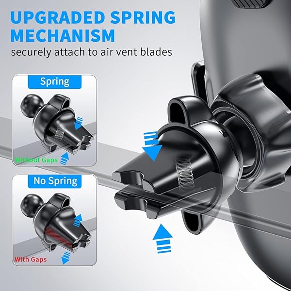 APPS2Car APPS2Car Suction Cup Phone Mount for Windshield Dashboard Air Vent Compatible with iPhone Samsung Thick Case Friendly - View 9 of 10