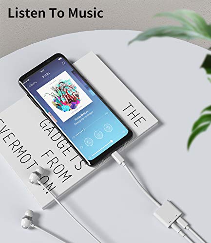 Kefiany Kefiany 2IN1 USB-C to 3.5mm Headphone Jack Adapter with 30W PD Fast Charging and Volume Control for Compatible Devices - View 7 of 7