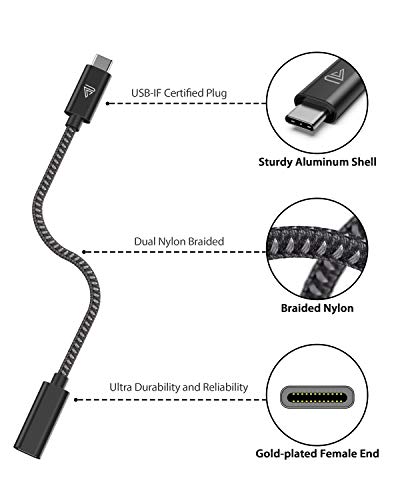 Faracent Faracent USB Type C Extension Cable 6Ft USB 3.1 Male to Female Braided Data Cord for PSVR2 MacBook Air iPad Pro Surface Samsung Galaxy Black - View 3 of 8