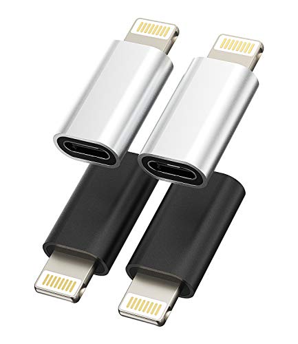 zoyuzan Zoyuzan 4-Pack Lightning to USB-C Adapter for iPhone 12/11 Pro Max & iPad Air - Fast Charging Connector
