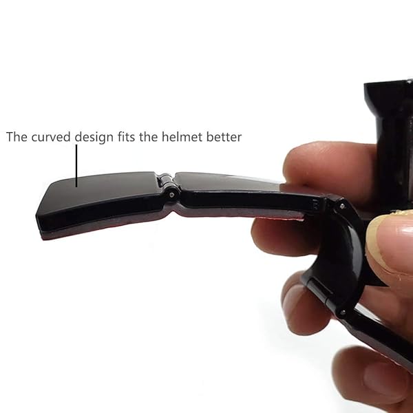 QKOO QKOO Motorcycle Helmet Chin Mount Kit Compatible with GoPro Hero 13 12 11 10 9 8 7 6 5 4 Session DJI Osmo Action AKASO SJCAM - View 6 of 11