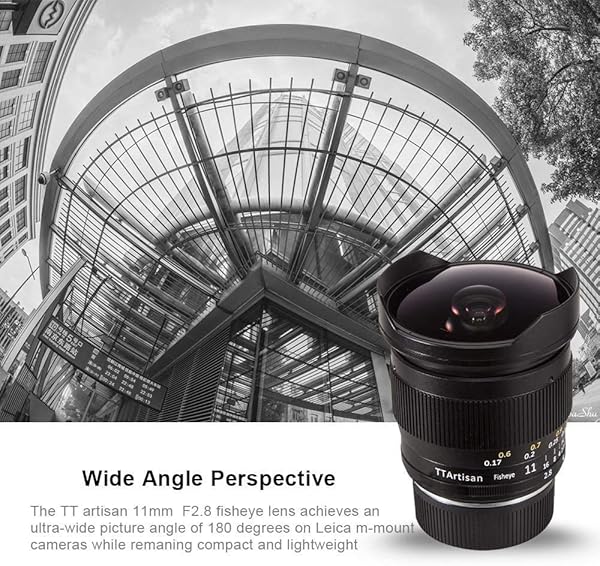 TTARTISAN TTArtisan 11mm F2.8 Ultra Wide Fisheye Lens for Sony E Mount A7 Series Cameras - View 7 of 9