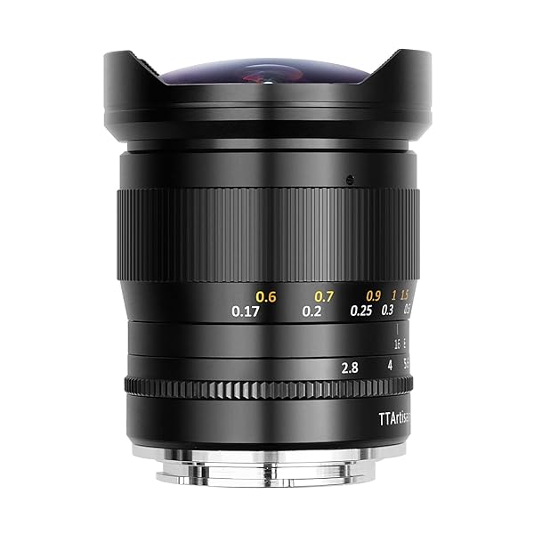 TTARTISAN TTArtisan 11mm F2.8 Ultra Wide Fisheye Lens for Sony E Mount A7 Series Cameras