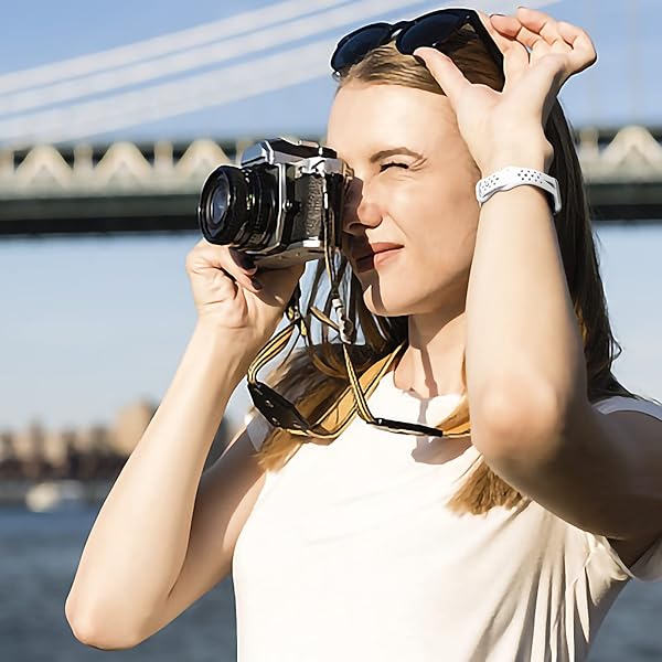 Ouwegaga Ouwegaga Soft Silicone Sport Bands for Apple Watch 38mm to 49mm Compatible with Series 1 to 10 for Men and Women - View 5 of 8