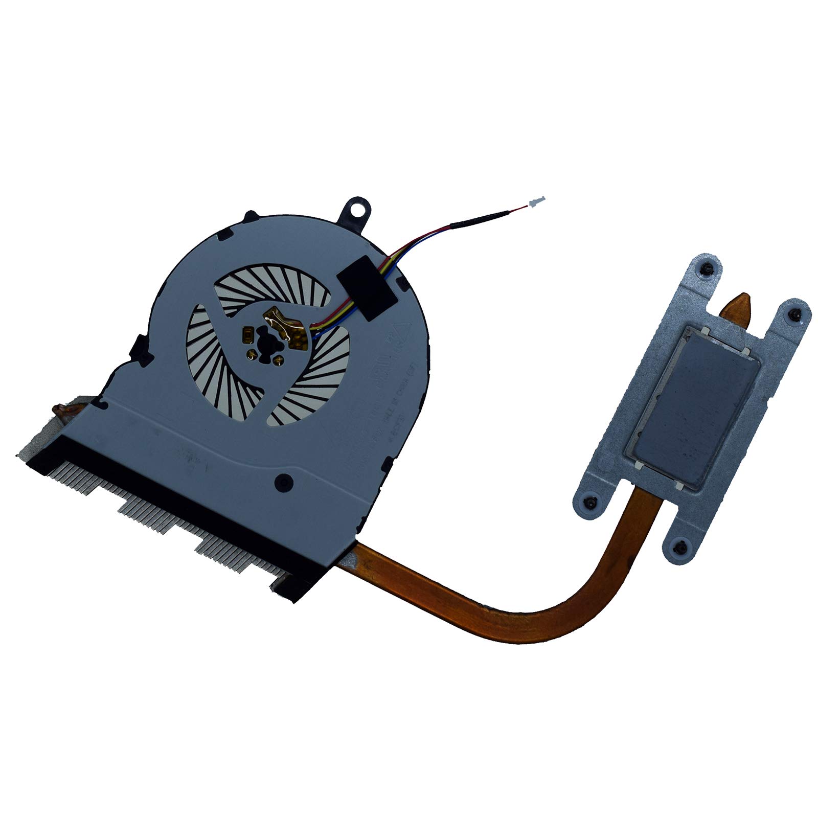 Rangale CPU Cooling Fan with Heatsink for Dell Inspiron 5565 5567 5767 15.6 Inch Integrated Graphics Laptop T6X66 0T6X66 - View 3 of 6