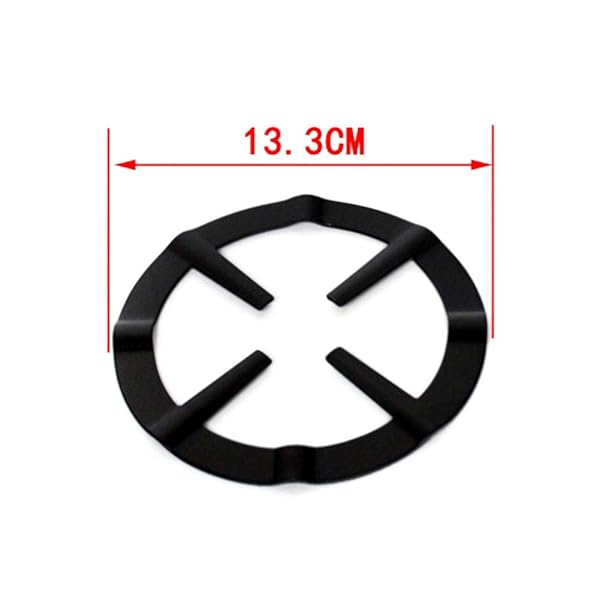 EKDJKK EKDJKK Gas Ring Reducer Trivets for 5 Inch Stove Coffee Maker Aluminium Support Shelf Simmer Ring for Moka Pot and Gas Stove - View 5 of 8