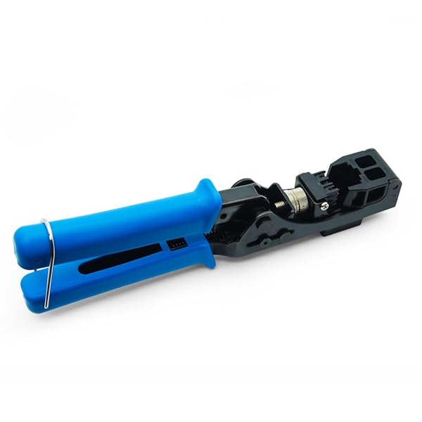 Beszin Beszin Crimping Tool for 90 Degree RJ45 4-Pair Keystone Jacks 1 Unit Fast and Reliable Termination Solution - View 3 of 6
