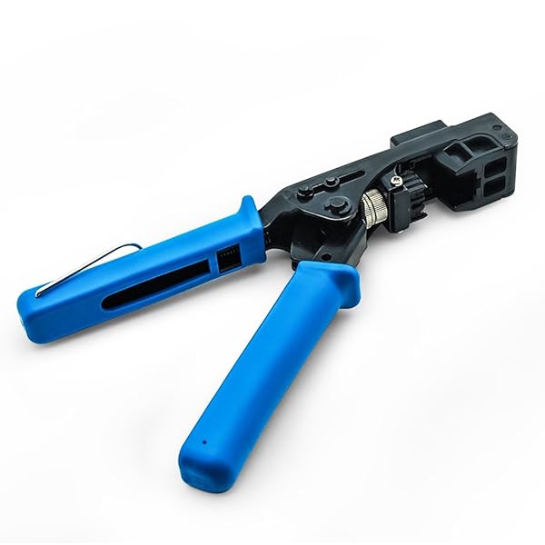 Beszin Beszin Crimping Tool for 90 Degree RJ45 4-Pair Keystone Jacks 1 Unit Fast and Reliable Termination Solution - View 4 of 6