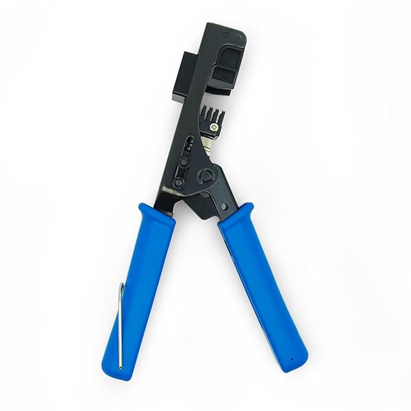 Beszin Beszin Crimping Tool for 90 Degree RJ45 4-Pair Keystone Jacks 1 Unit Fast and Reliable Termination Solution - View 5 of 6