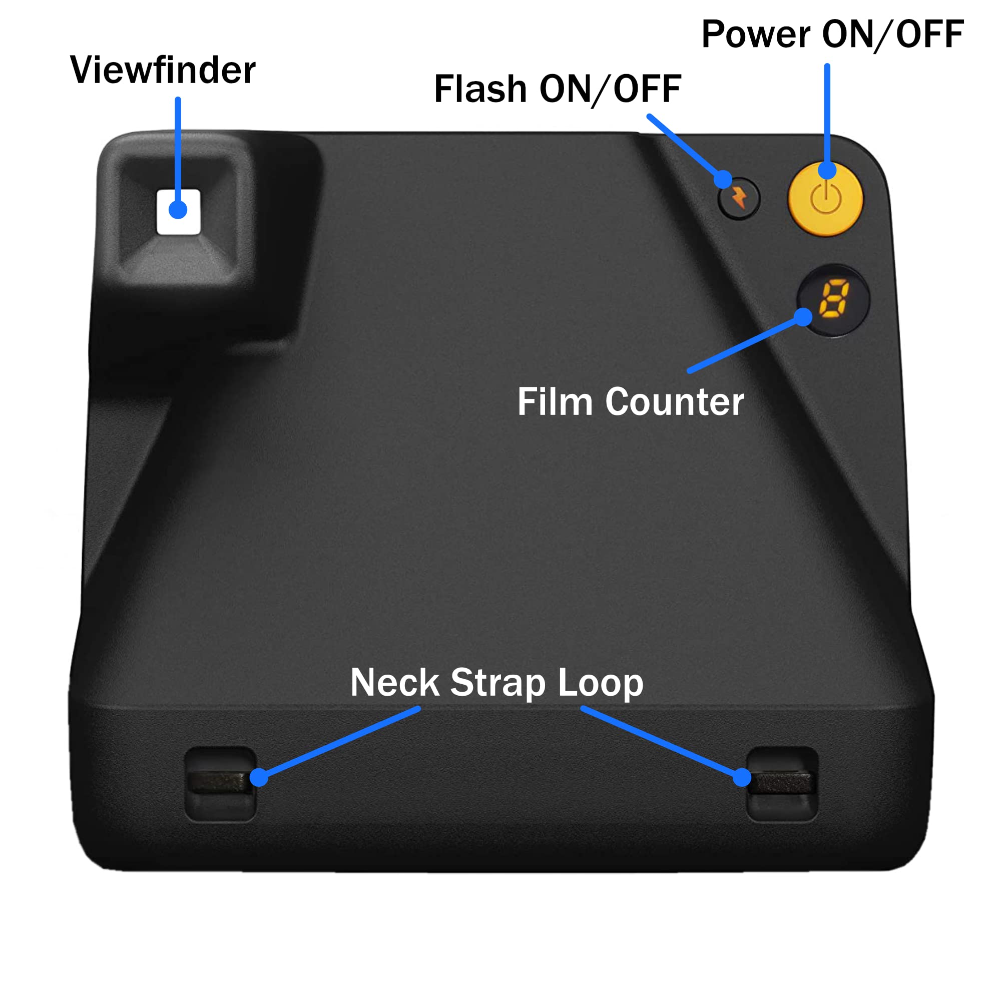 Polaroid Polaroid Cameras Gen 2 I-Type Instant Film Camera for Instant Photos Great Gift Bundle with Lens Cleaning Cloth - View 3 of 6