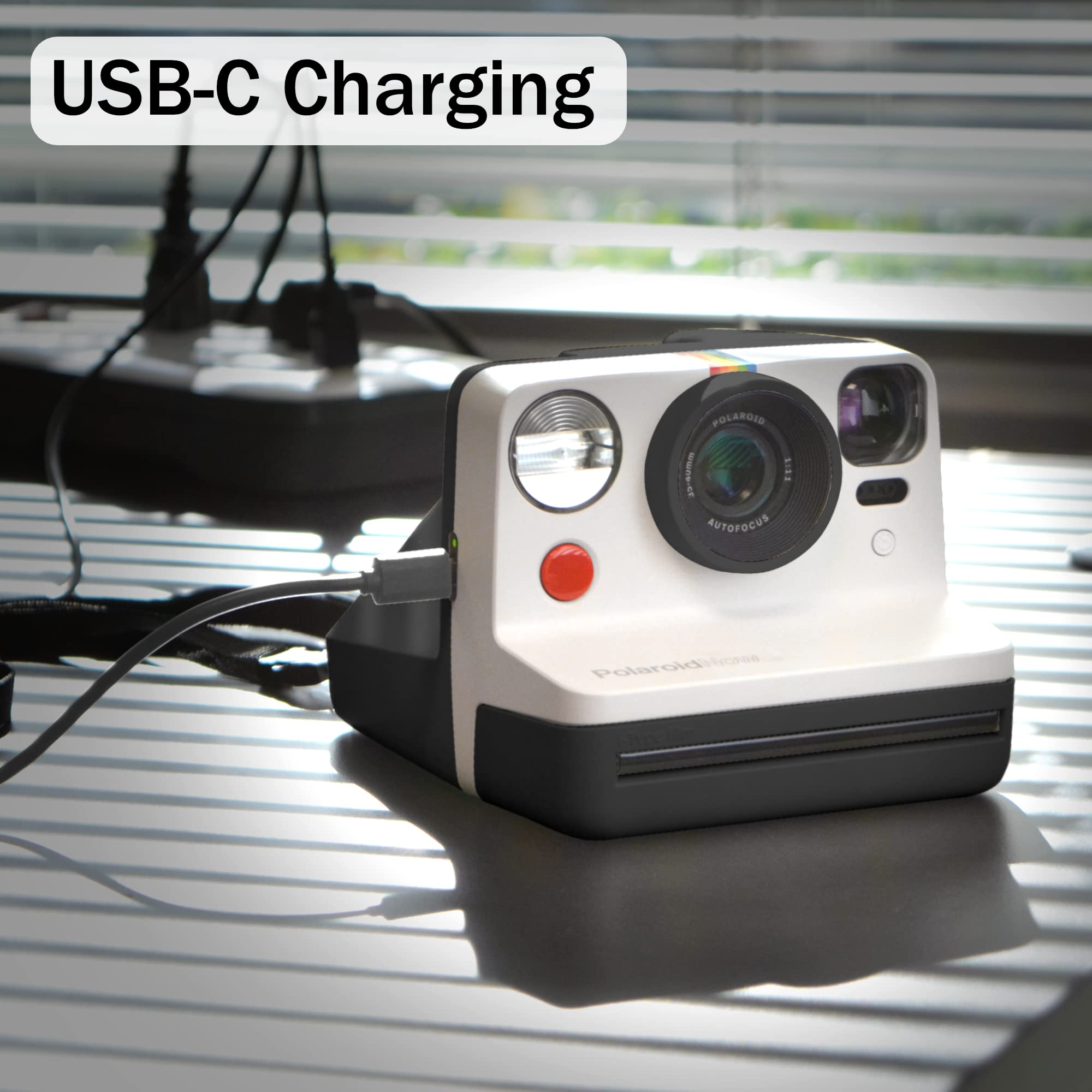 Polaroid Polaroid Cameras Gen 2 I-Type Instant Film Camera for Instant Photos Great Gift Bundle with Lens Cleaning Cloth - View 5 of 6