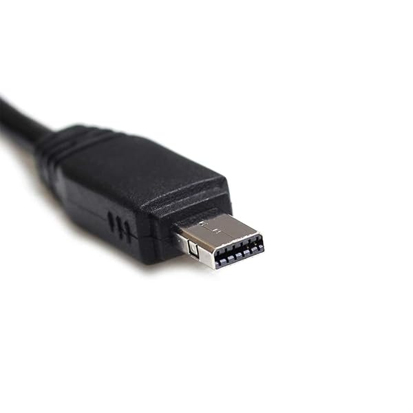 GONOLOWAY GONOLOWAY EX-S10 USB Cable 12Pin for Exilim Camera Data Sync and Charging Cord 3.3ft Compatible with EX-Z1 TR100 TR150 TR200 and More - View 3 of 8