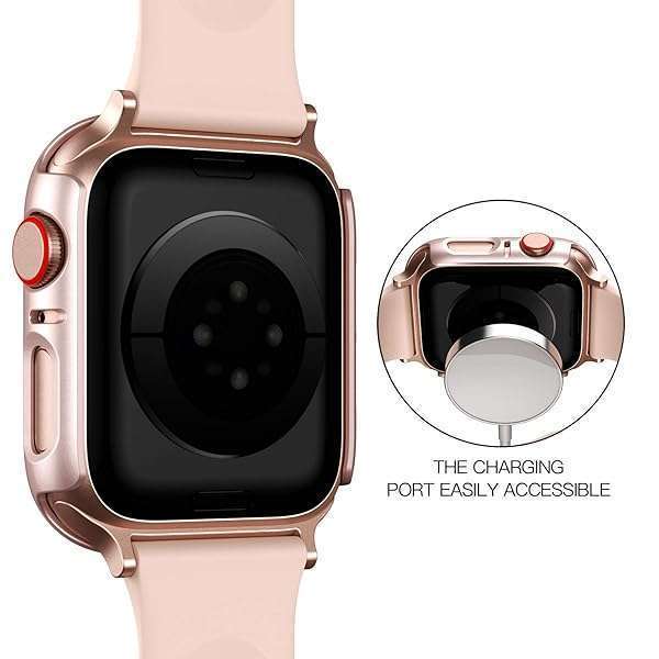 Landhoo Landhoo 6 Pack Case for Apple Watch SE (2023) - Ultra-Thin, Scratch-Resistant 40mm iWatch Accessories with Tempered Glass Protector - View 6 of 7