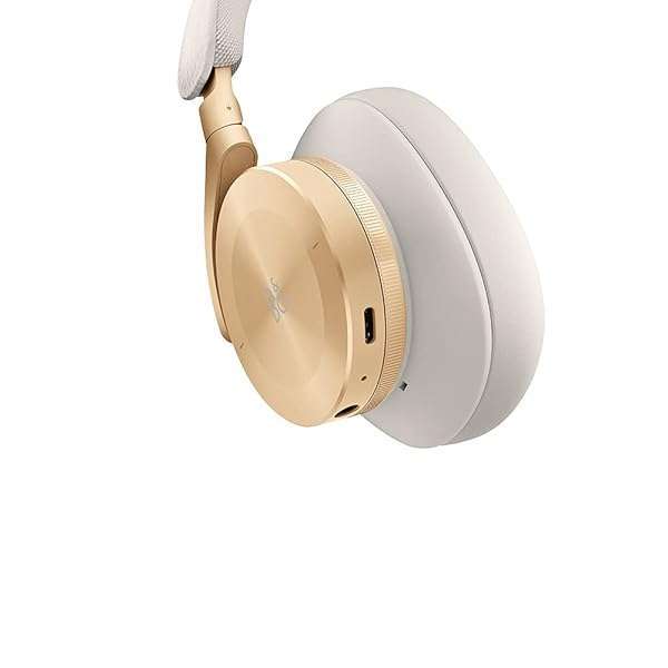 Bang & Olufsen Bang & Olufsen Beoplay H95: Premium Wireless ANC Over-Ear Headphones with Case - Comfort & Style in Gold - View 9 of 11