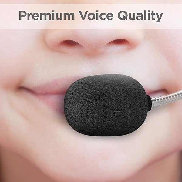 Thore Thore Kids Headphones with Boom Mic & Volume Control - Perfect for Online School (Pink) - View 9 of 9