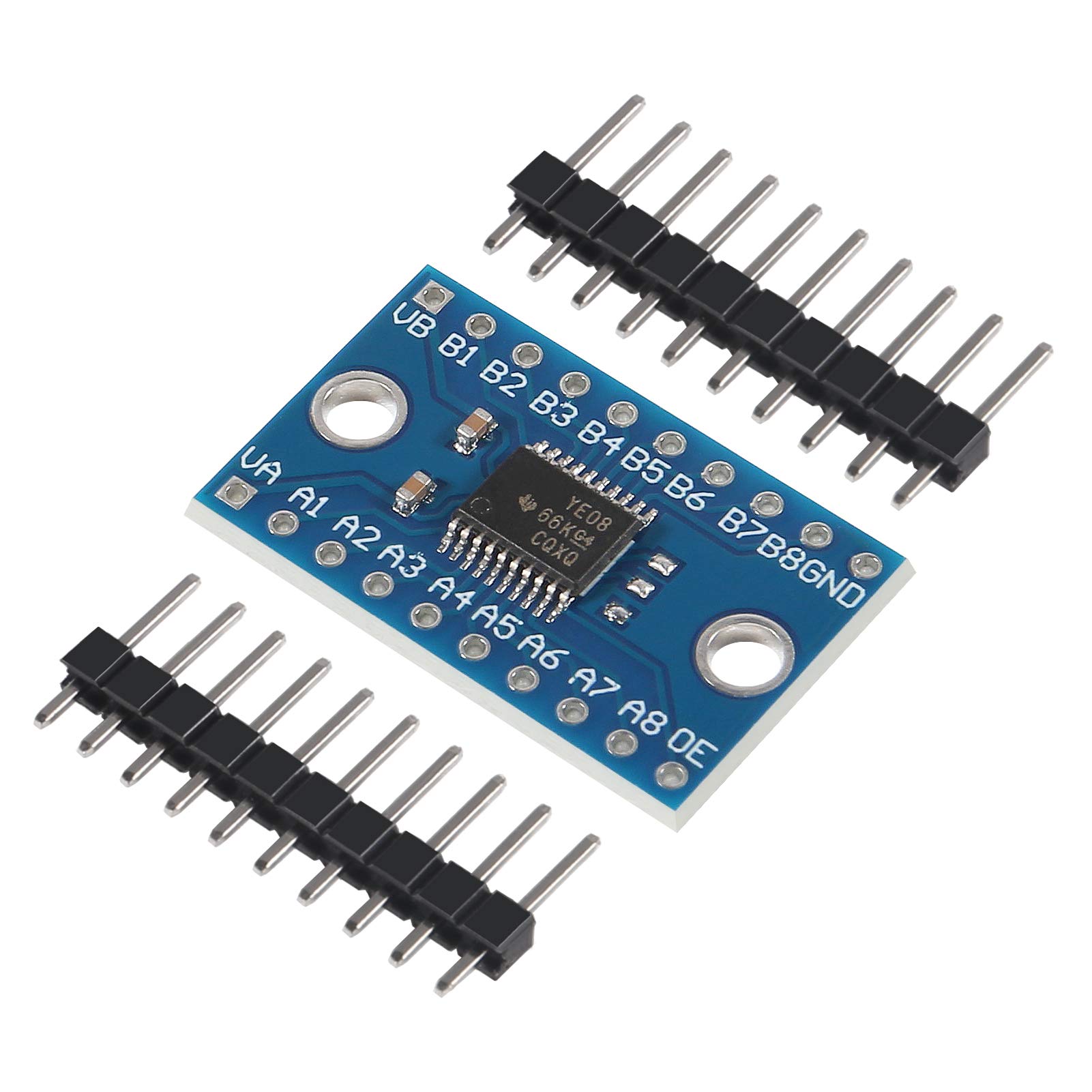 DORHEA Dorhea 10PCS TXS0108E 8 Channel Level Conversion Module High Speed Bi-Directional Logic Level Shifter for Raspberry Pi 3.3V 5V - View 2 of 7