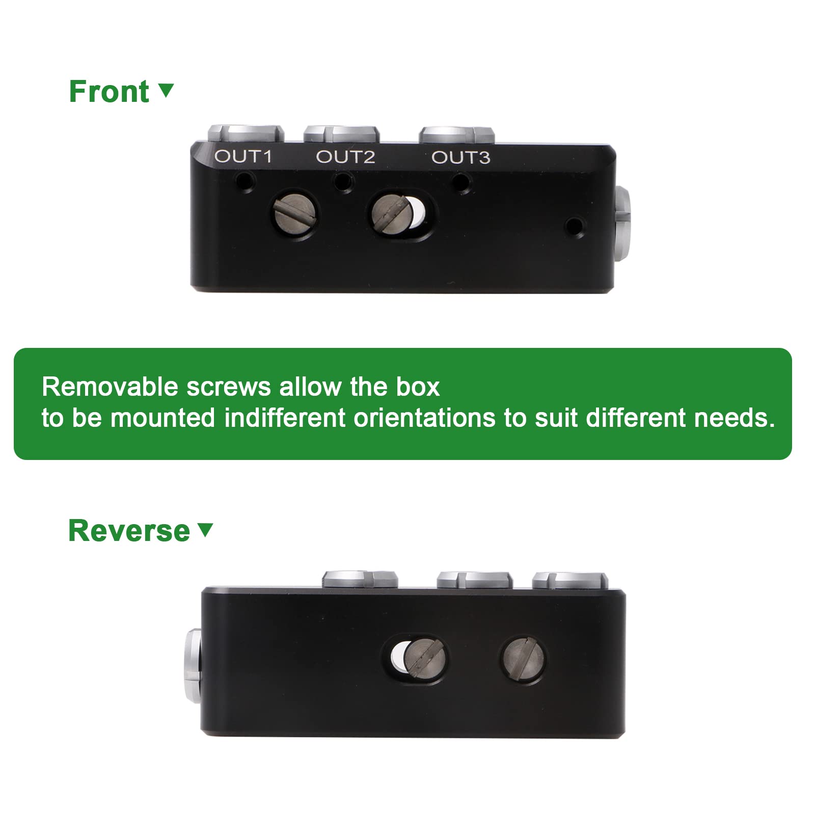 Alvins Cables 4X 2 Pin Mini Splitter Cable for Arri Alexa Steadicam Teradek Bond SmallHD Power Supply Distributor Box - View 3 of 5