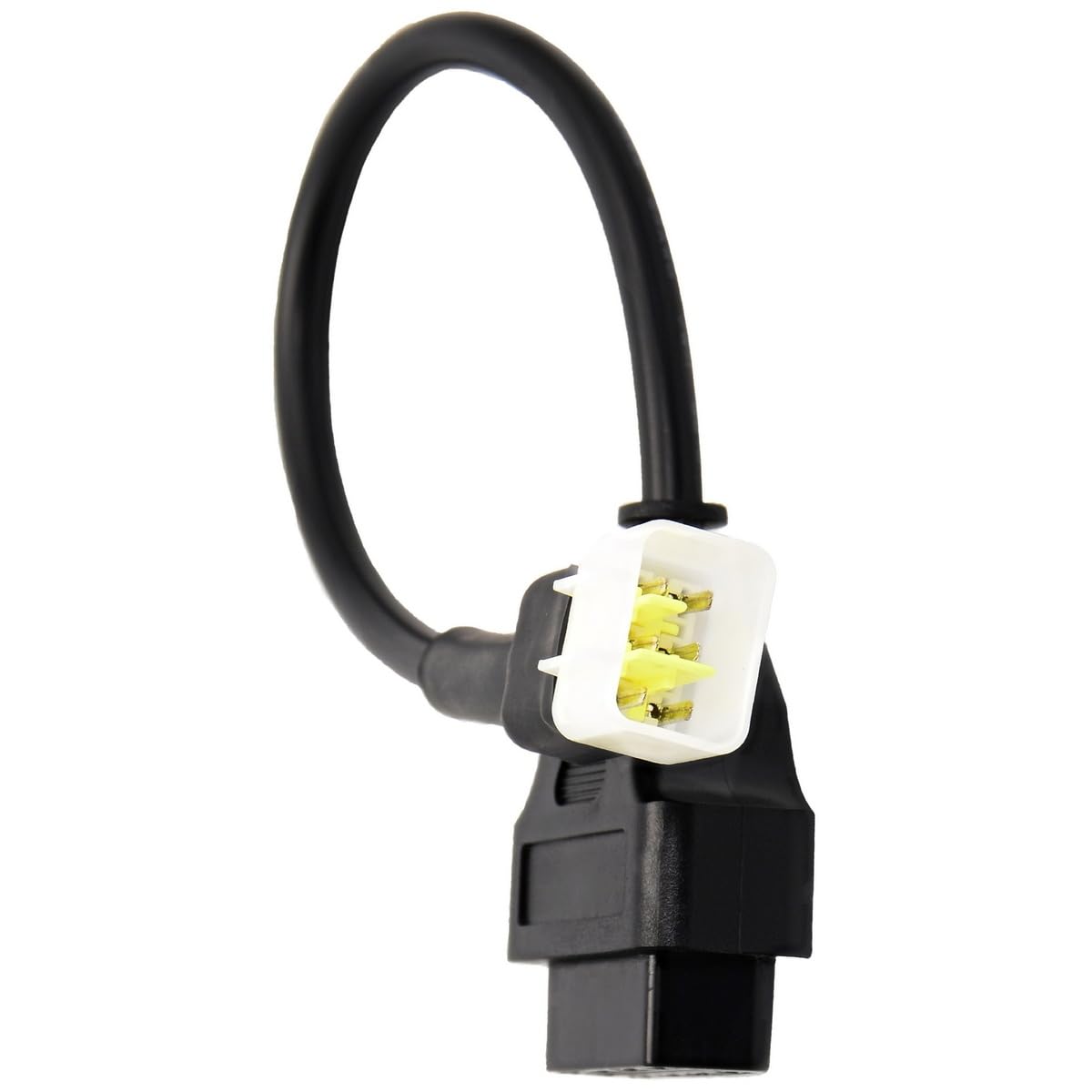 Goliton Delphi Motorcycle OBDII 6 Pin to 16 Pin OBD2 Diagnostic Adapter for Motorcycles Compatible and Efficient - View 2 of 7