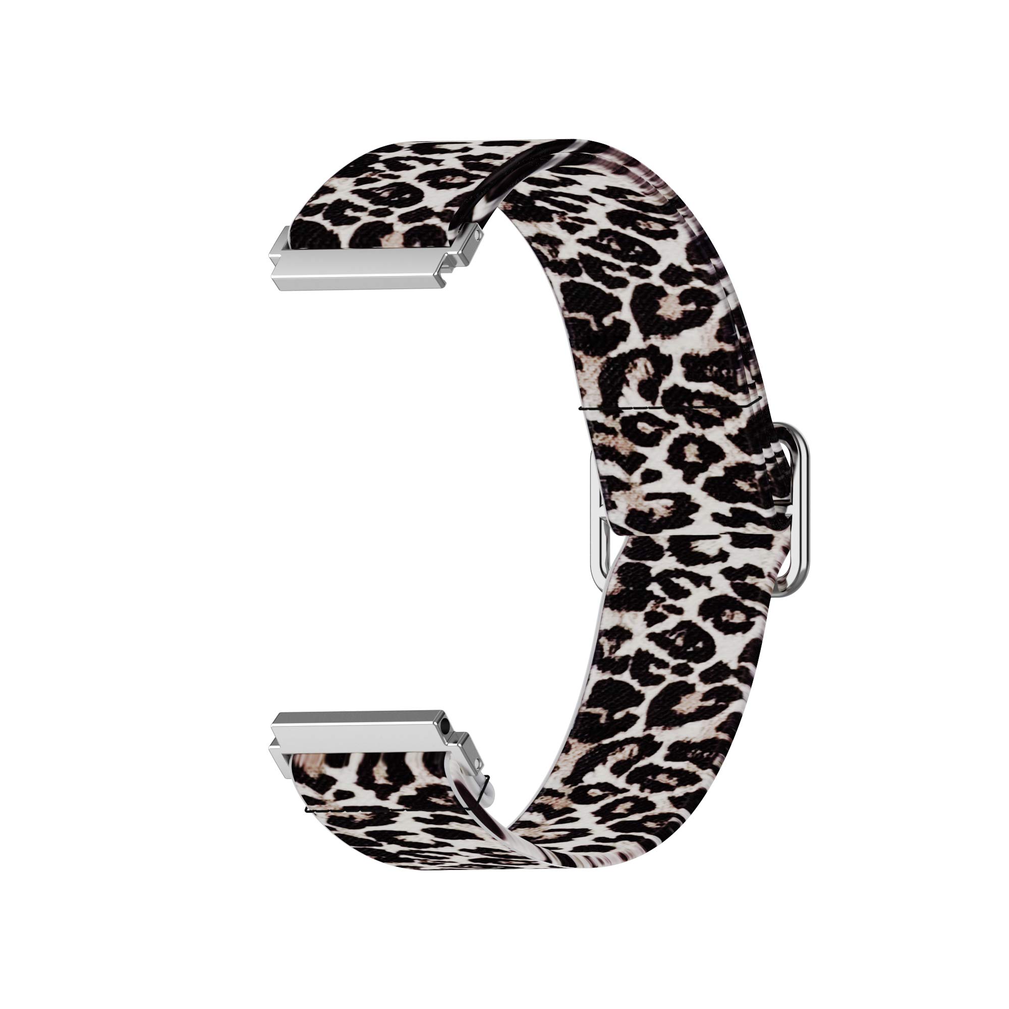 FitTurn Elastic Bands for Amazfit Bip 3 GTS 3 GTS 2 GTS 2e GTS 4 Mini 2 Mini GTR 42mm Leopard Pattern Sport Strap Wristbands - View 3 of 8