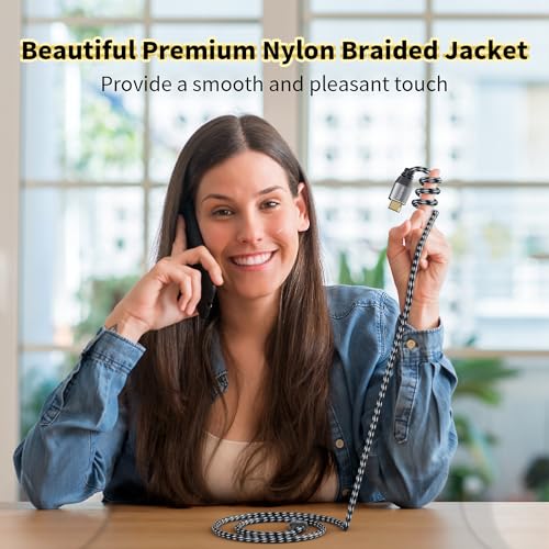 Adoreen Adoreen 4K HDMI Cable 3 Feet 2 Pack High Speed 18Gbps HDMI 2.0 Braided Cord Compatible with UHD TV PC PS3 PS4 with 5 Cable Ties - View 2 of 7