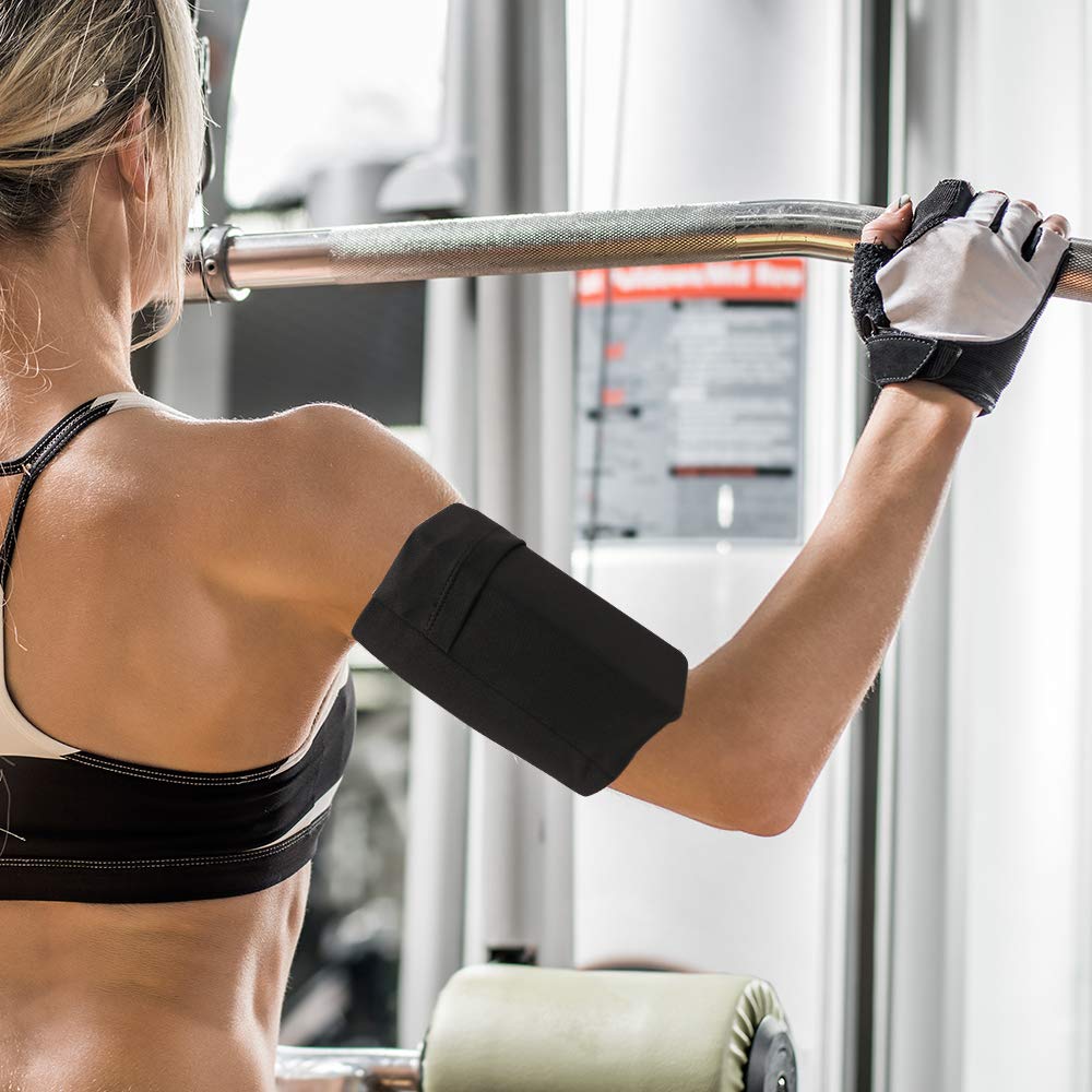 ebuymore Universal Neoprene Cell Phone Armband for Gym Jogging Yoga Running Compatible with iPhone and Samsung Galaxy Models - View 6 of 7