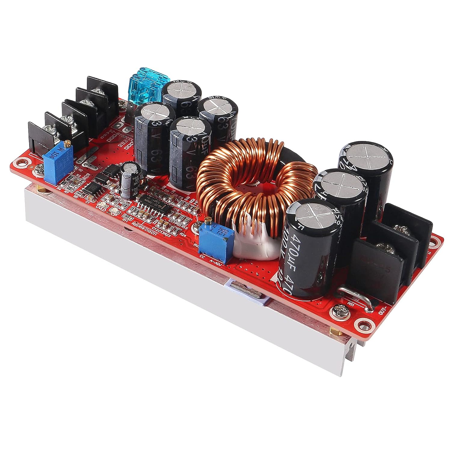 ACEIRMC ACEIRMC 1200W 20A DC Converter Boost Car Power Supply Module 8-60V to 12-83V High Efficiency Step-up Solution - View 2 of 7