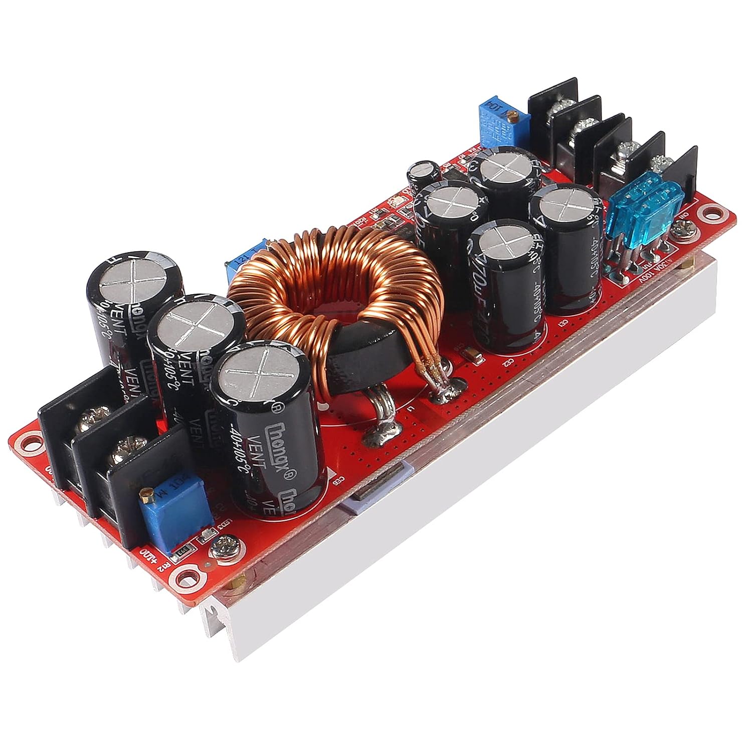 ACEIRMC 1200W 20A DC Converter Boost Car Power Supply Module 8-60V to 12-83V High Efficiency Step-up Solution