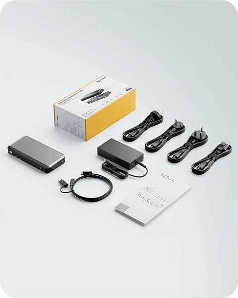 ALOGIC ALOGIC Dual 4K Universal Docking Station DX2: 65W Power, Mac & Windows Compatible, Fast Charging USB-C, 3xUSB-A, Ethernet - View 10 of 10