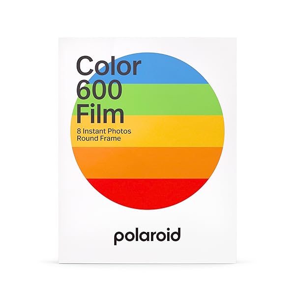Polaroid Polaroid Color Film for 600 - Round Frame (6021) | Vibrant Instant Photos - View 6 of 6