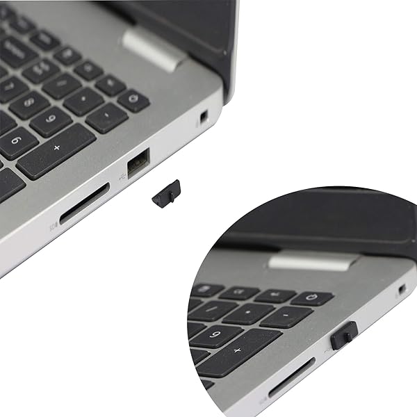 GINTOOYUN GINTOOYUN 50pcs USB Anti Dust Cap Port Plug Cover for USB Type A Female End Silicone Black - View 3 of 7