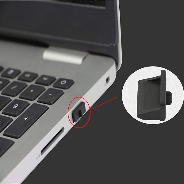 GINTOOYUN GINTOOYUN 50pcs USB Anti Dust Cap Port Plug Cover for USB Type A Female End Silicone Black - View 7 of 7