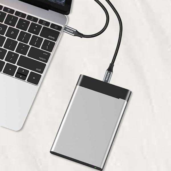 AGVEE AGVEE Mini B USB Charger Cable BC2MN GBB22 Fast Charging Durable and Compact for All Devices - View 6 of 7