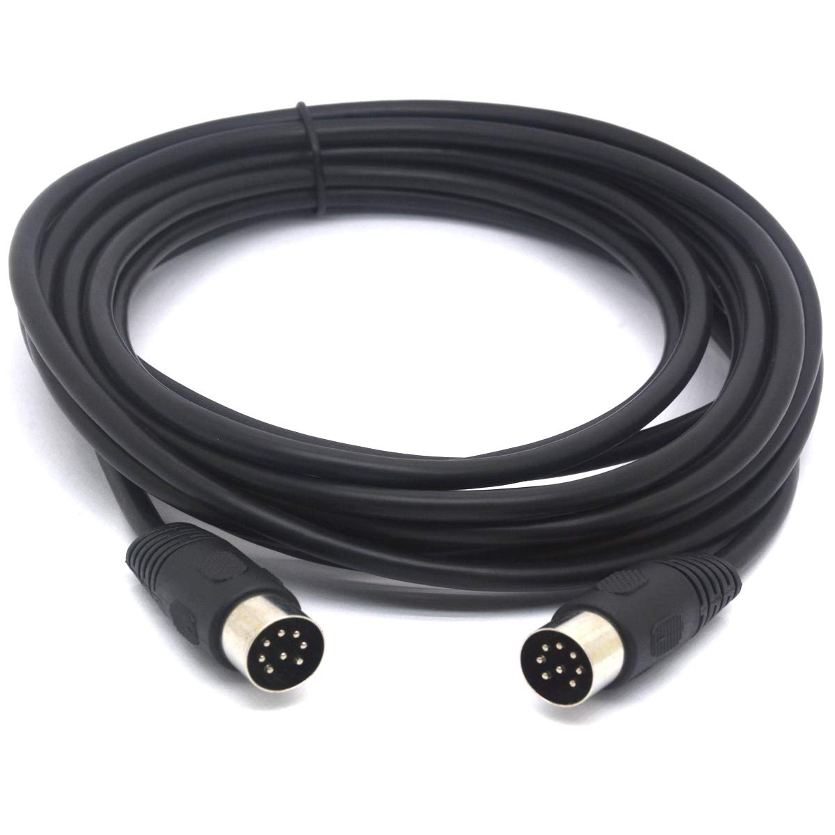 PIIHUSW 8-Pin DIN MIDI Extension Cable for Bang & Olufsen B&O PowerLink mk2 BeoLab - 3 Meter Male to Male
